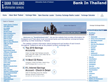 Tablet Screenshot of bankthailand.info
